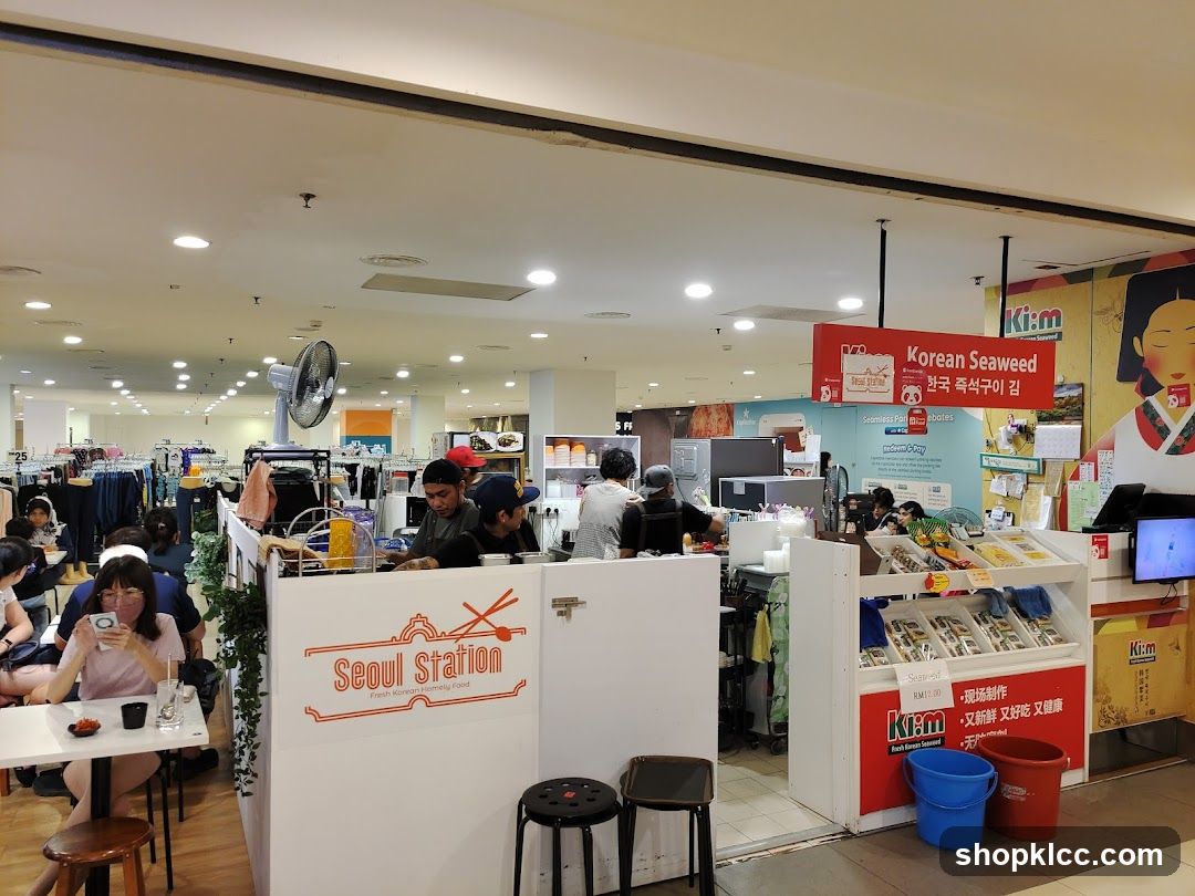 Korean Food Stall