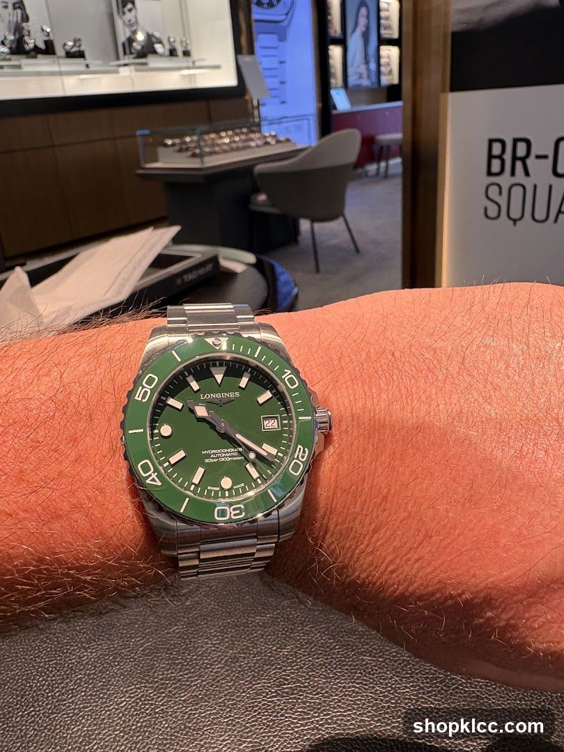 Longines Watch on Wrist
