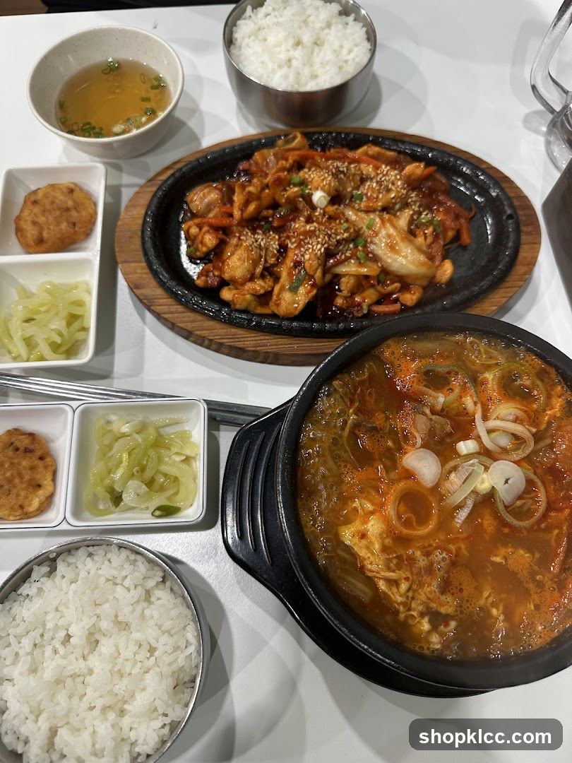 Korean Food Platter