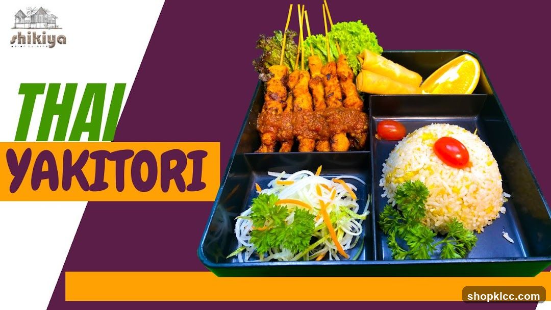 Thai Yakitori Bento Box