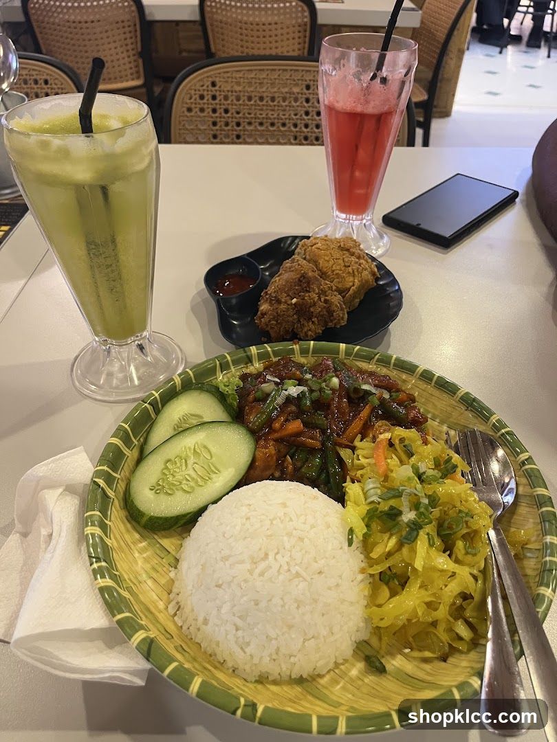 Meal with Drinks