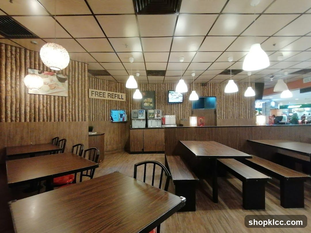 Restaurant Interior with Seating