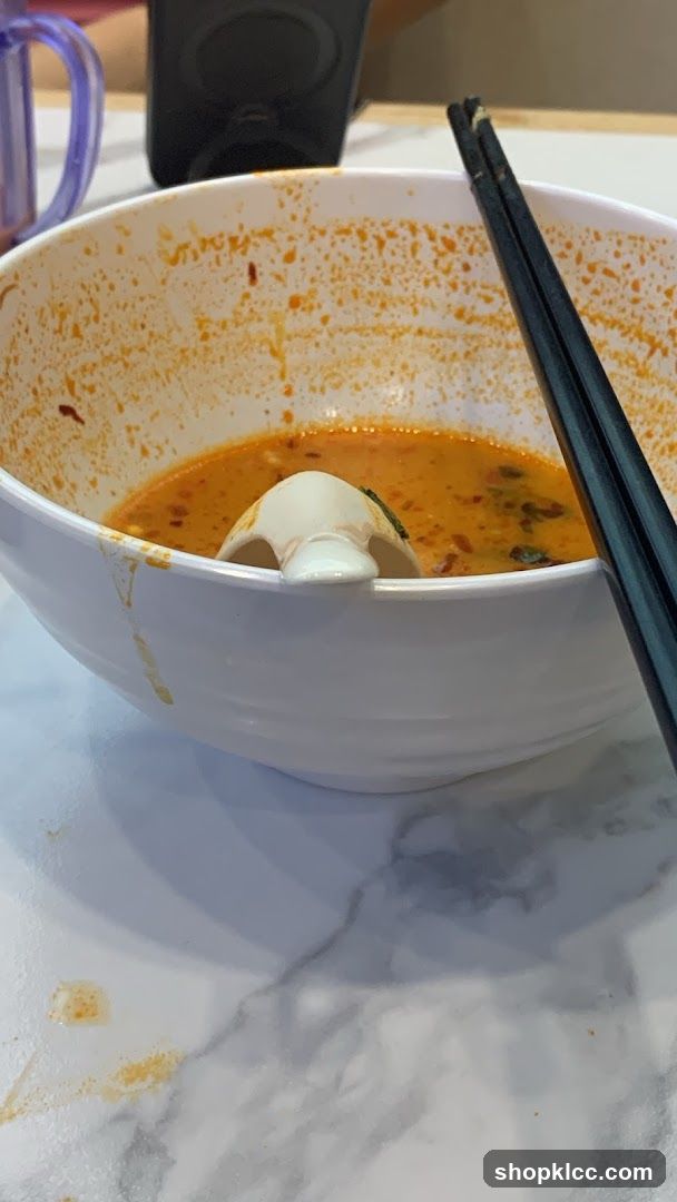 Soup Bowl with Chopsticks