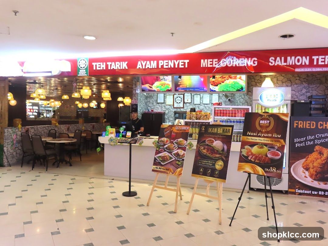 Restaurant Food Display