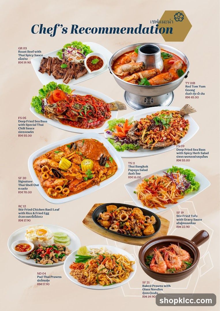Chef's Recommendation