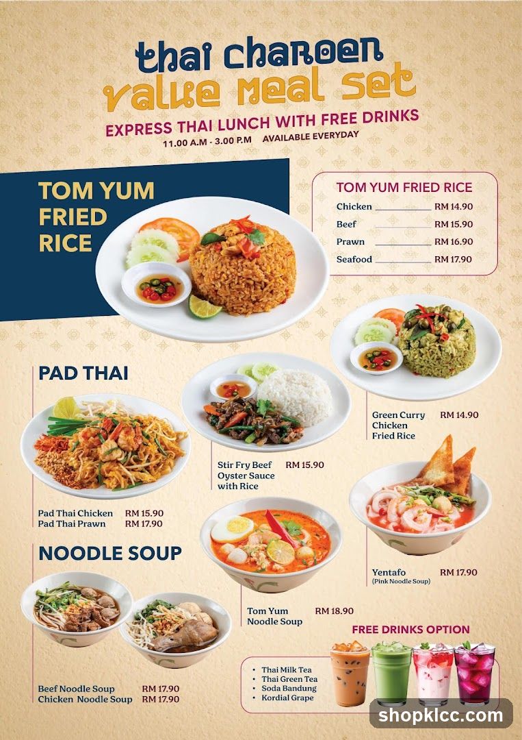 Thai Charoen Value Meal Set