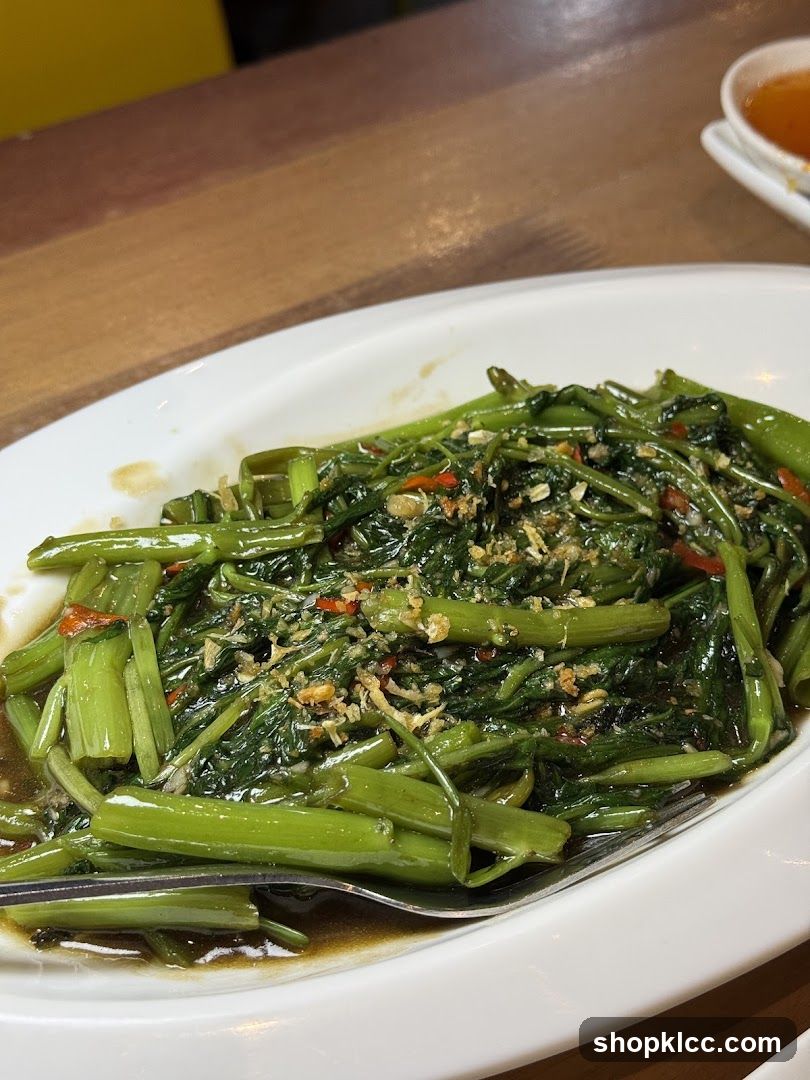 Stir-fried Water Spinach