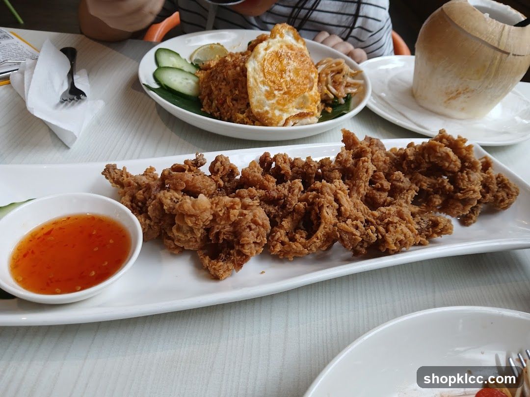 Fried Calamari and Fried Rice
