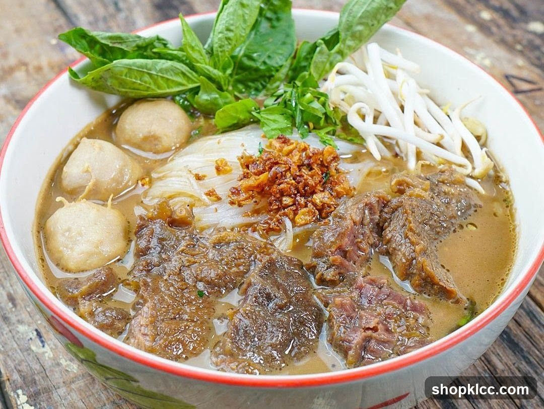 Beef noodle soup