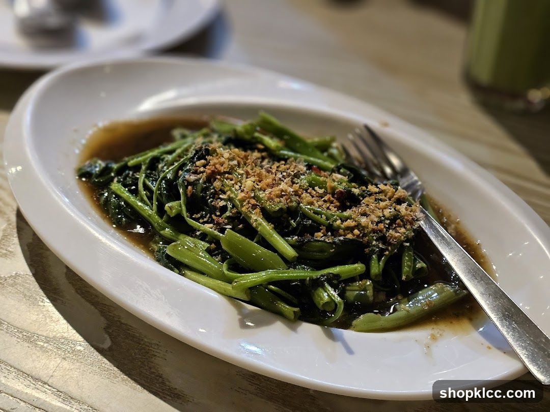 Stir-fried Water Spinach