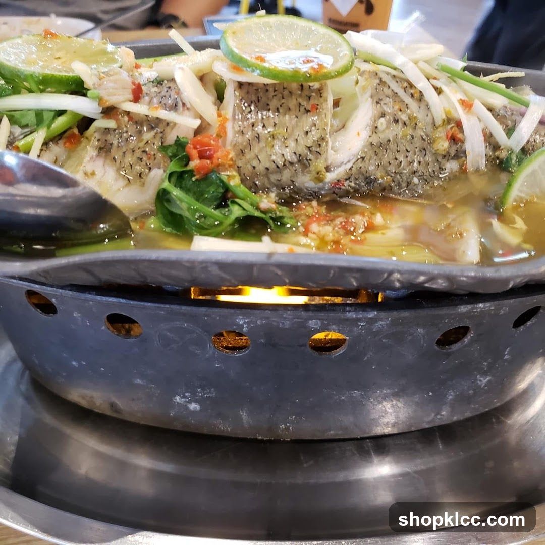 Steamed Fish with Lime and Chili