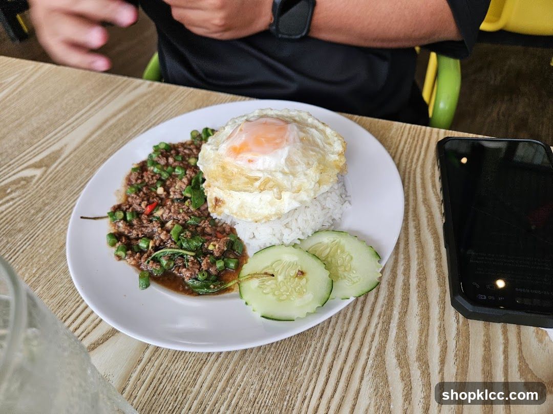 Ground Meat and Rice Dish