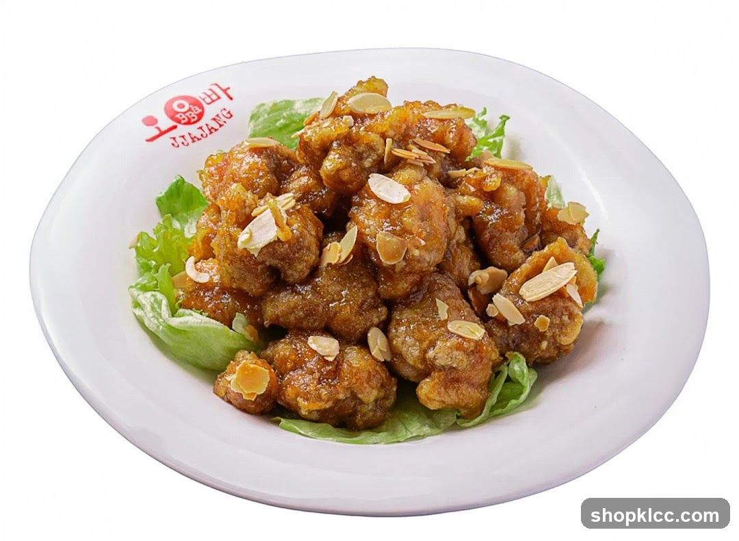 Fried Chicken with Almonds