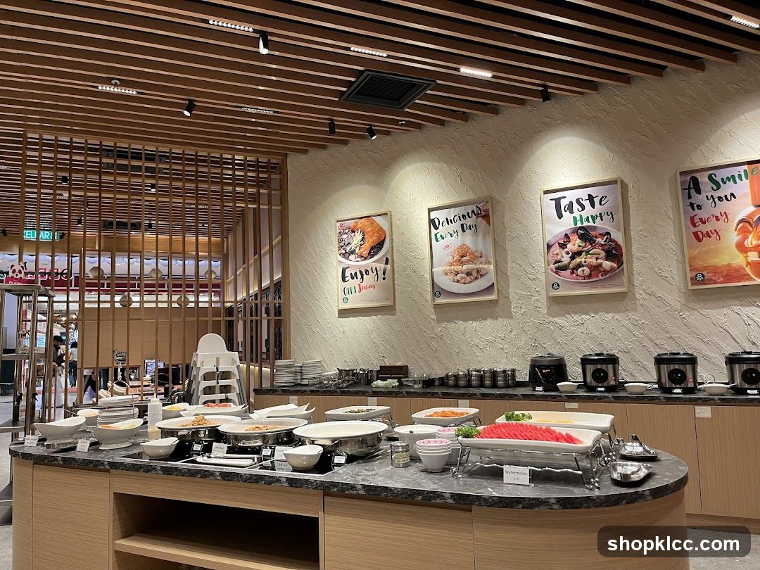 Buffet Food Display