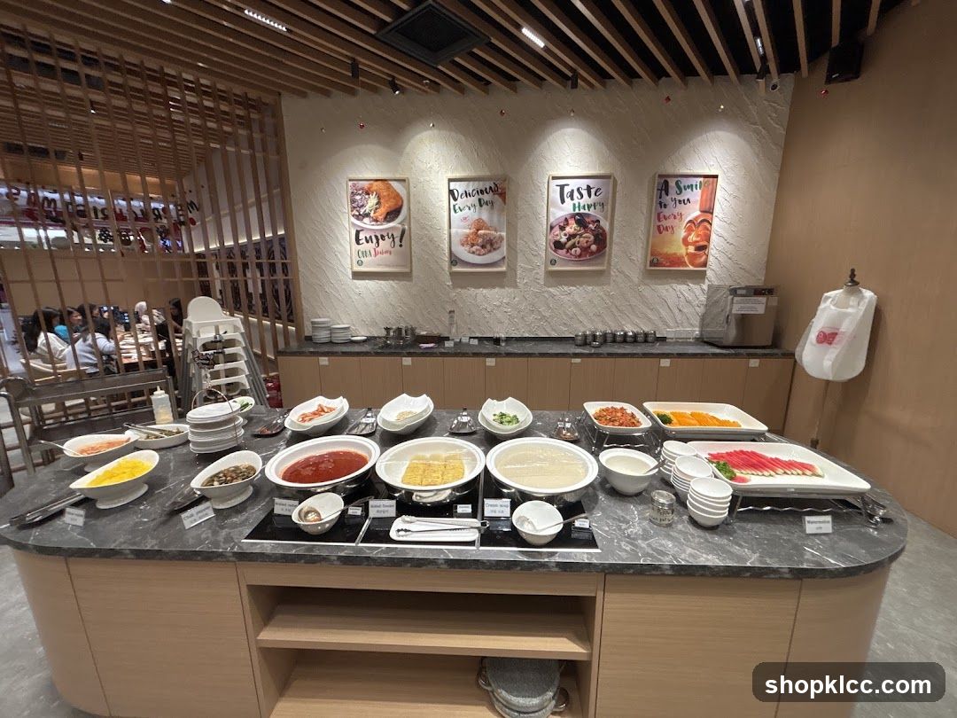 Buffet Food Display