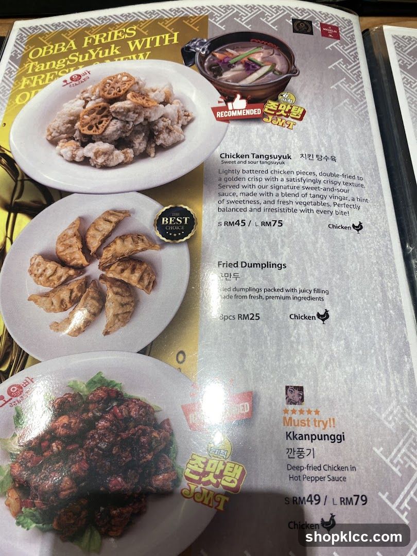 OBBA FRIES Tang SuYuk WITH FRESH NEW