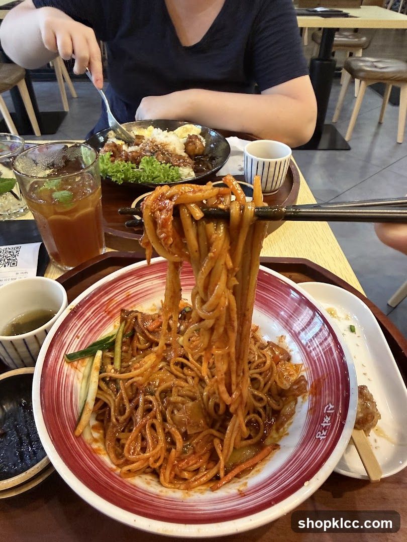 Noodles and Rice Dish