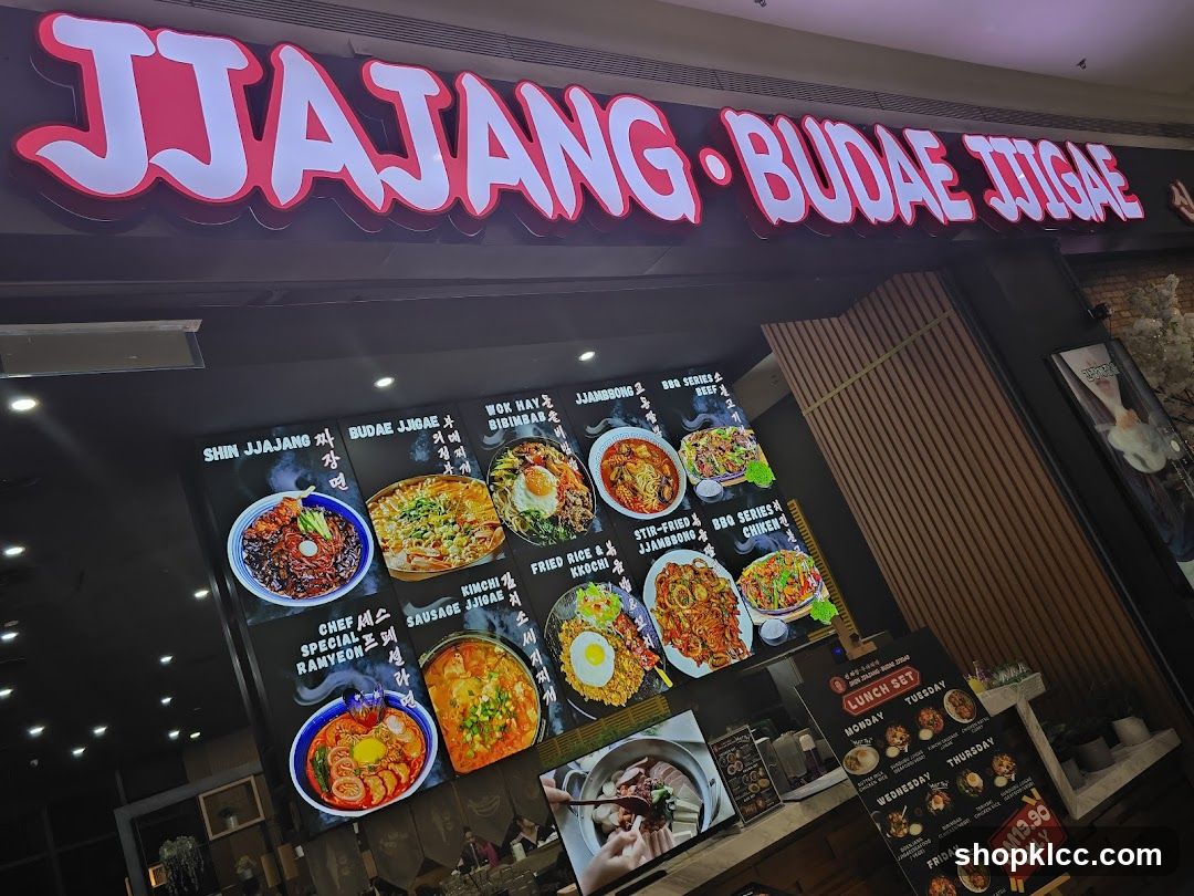 Korean Restaurant Menu