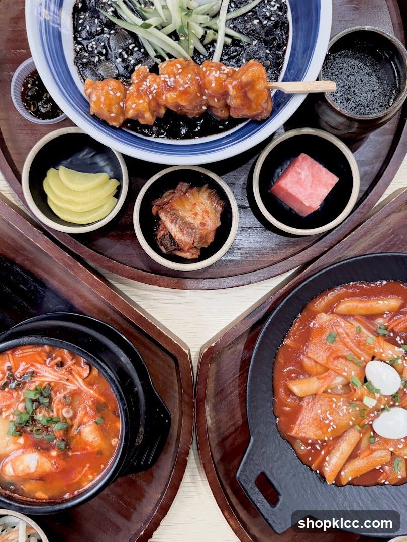 Korean Food Platter