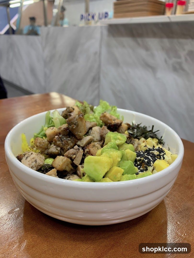Chicken and Avocado Bowl
