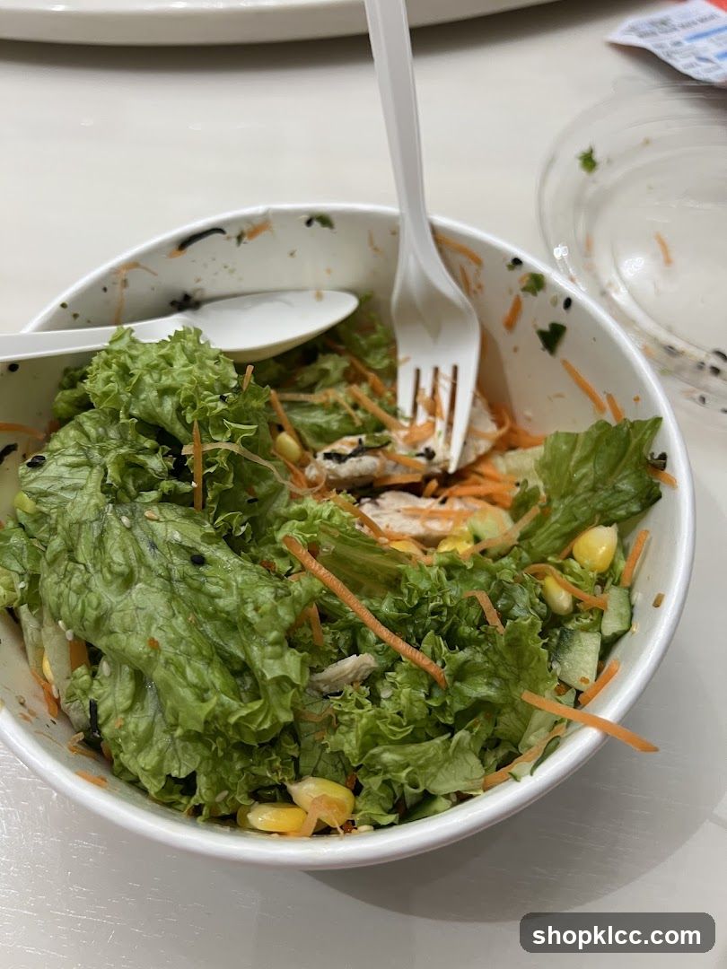 Salad in a bowl