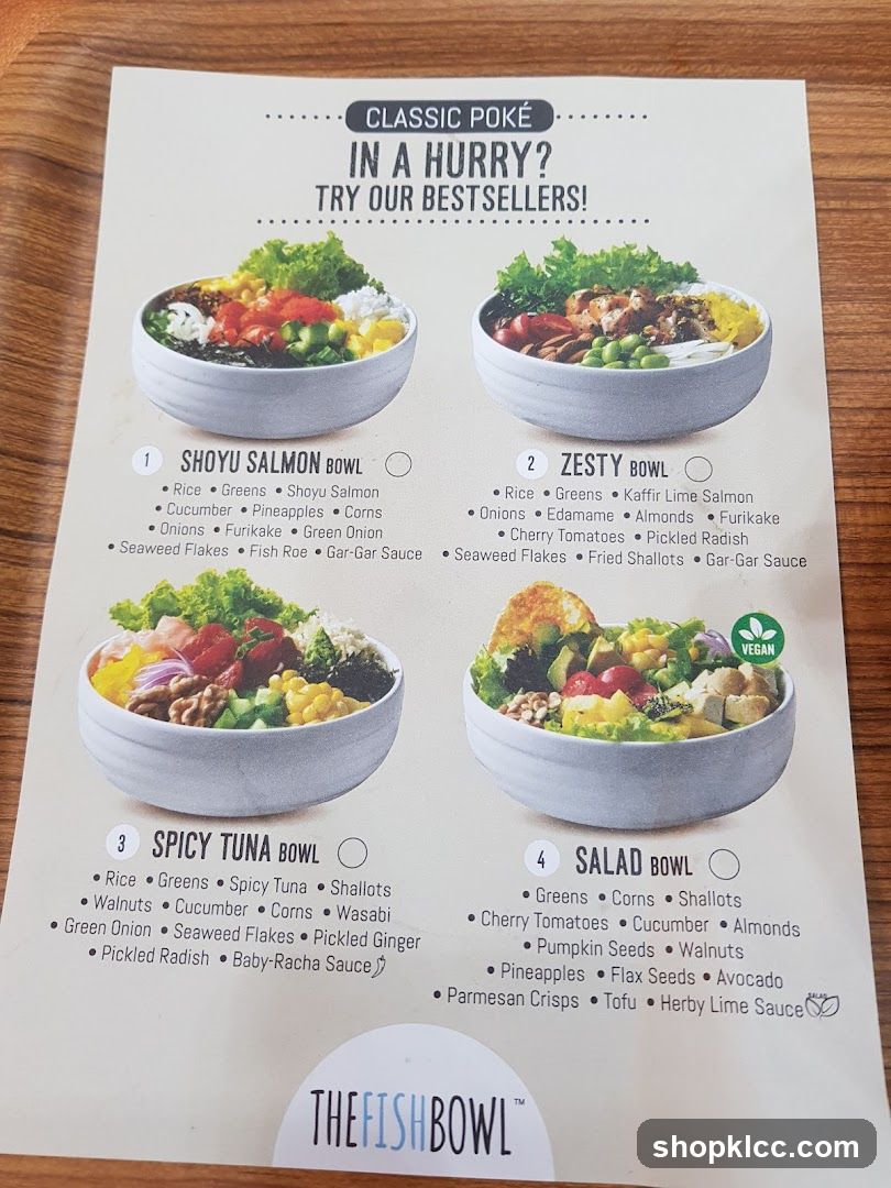 Classic Poké Bestsellers