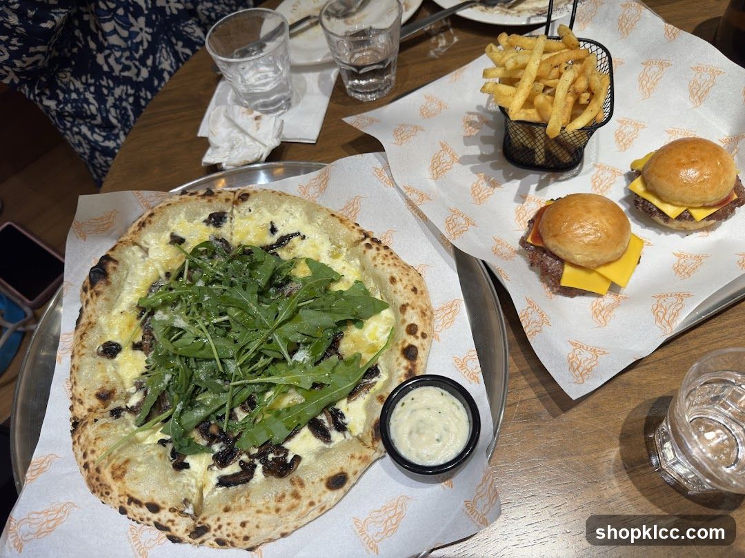 Pizza and Sliders