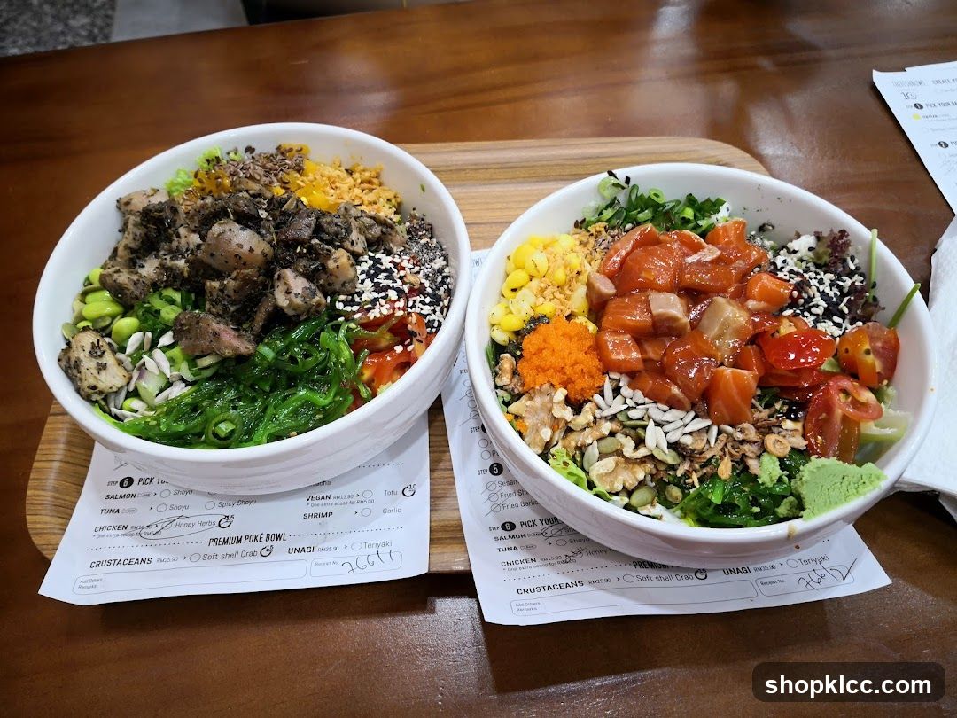 Two Poke Bowls