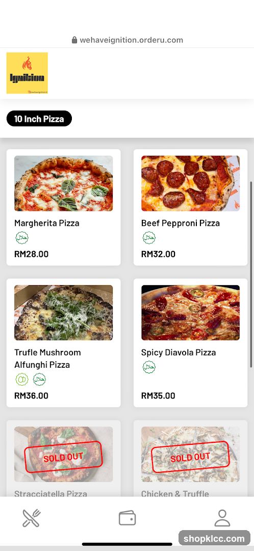 10 Inch Pizza