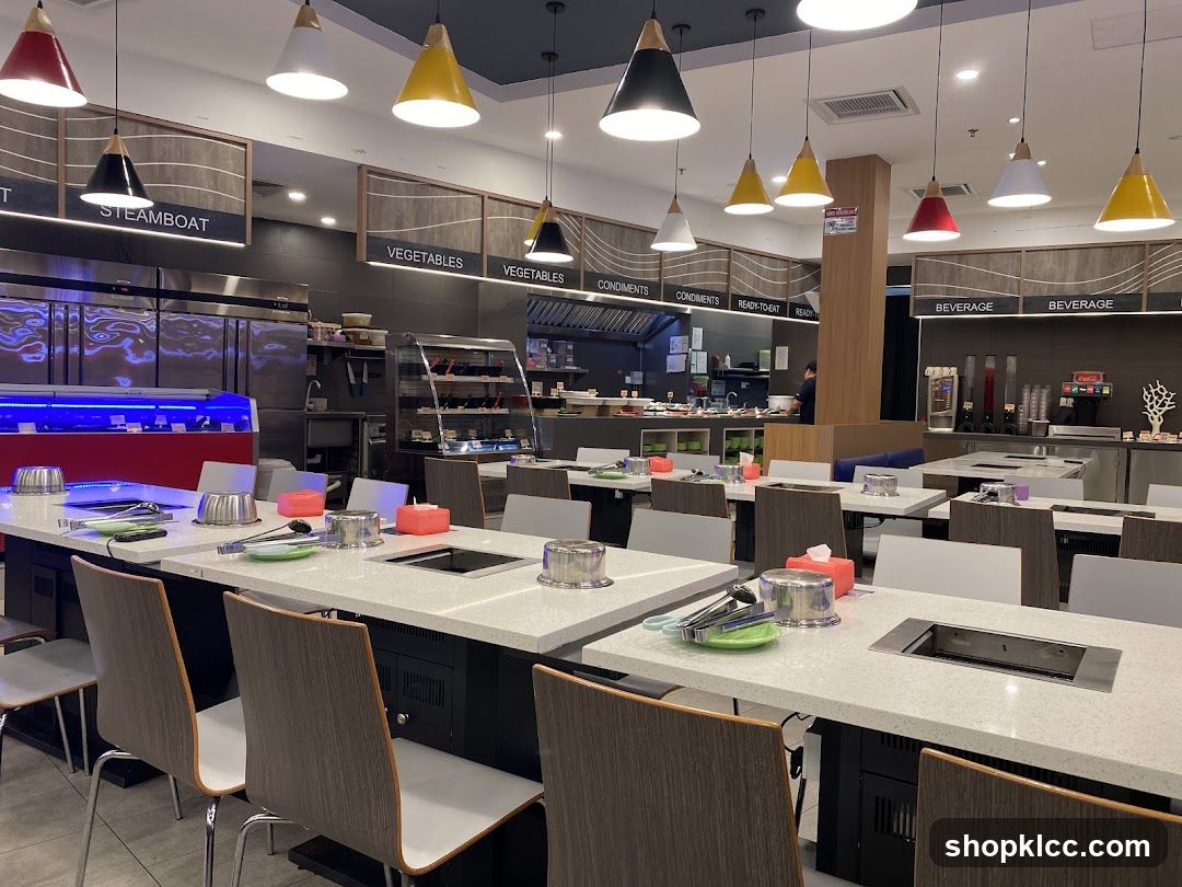 Hot Pot Restaurant Interior