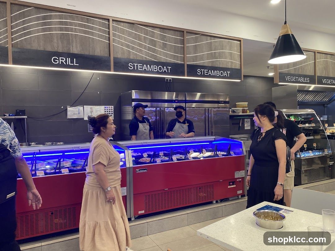 Buffet Food Display