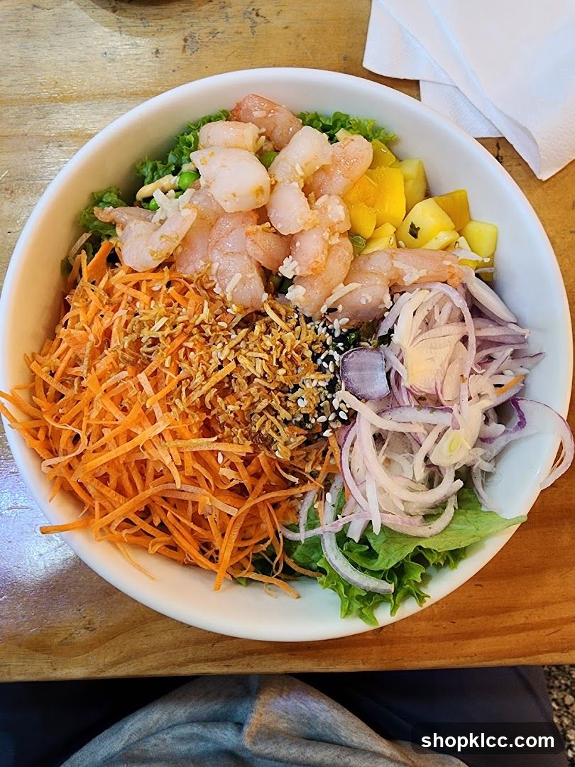 Shrimp Poke Bowl