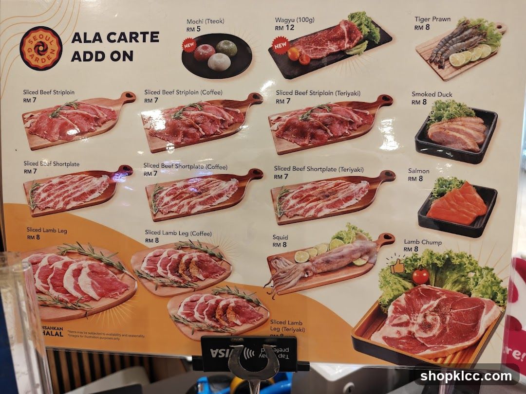 ALA CARTE ADD ON