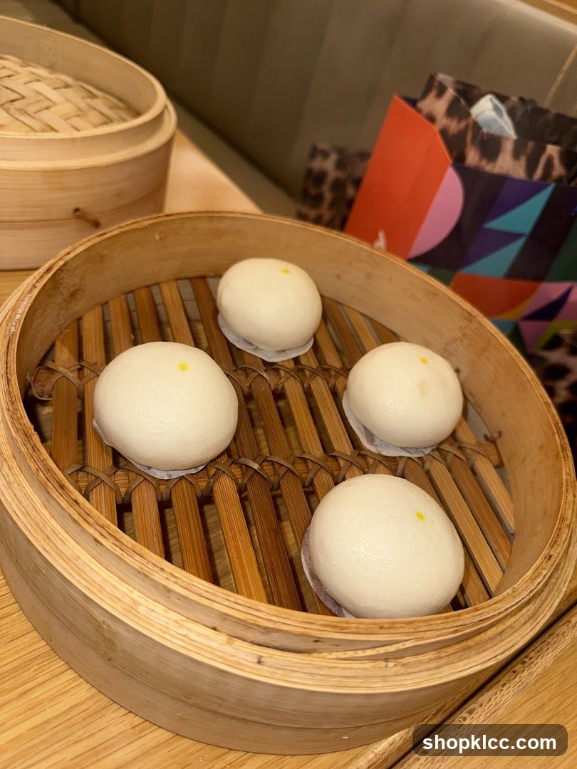 Steamed Buns in a Bamboo Steamer