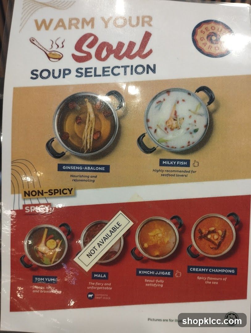 Soup Selection