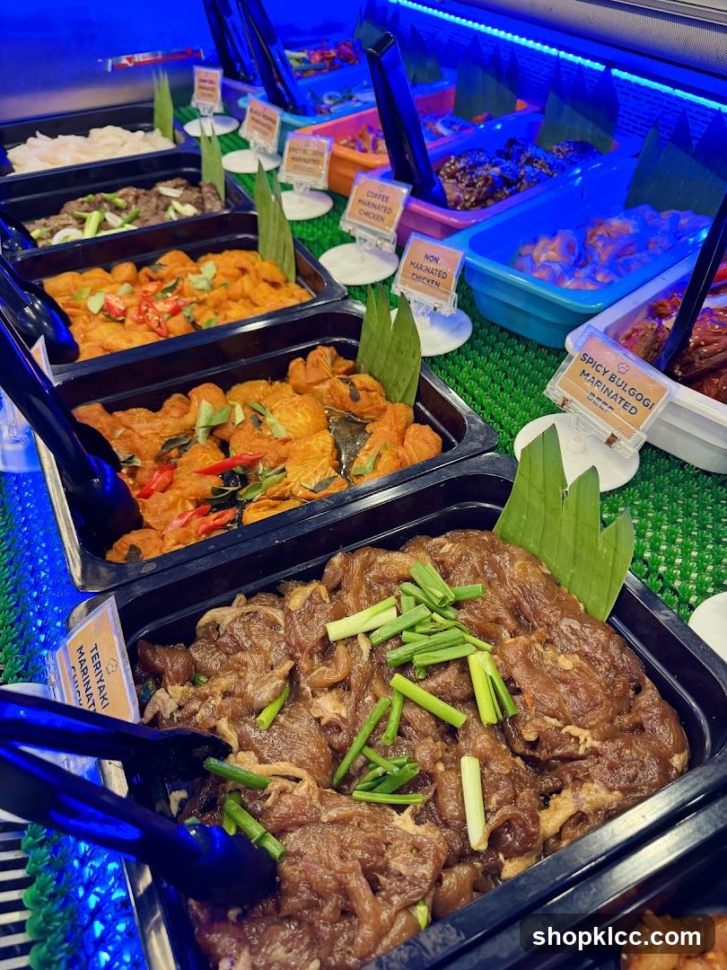 Buffet Food Display