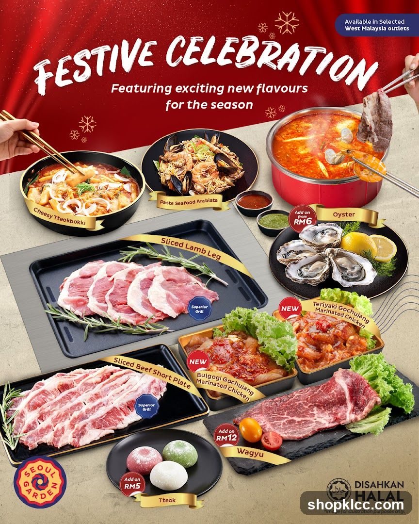 Festive Celebration Menu