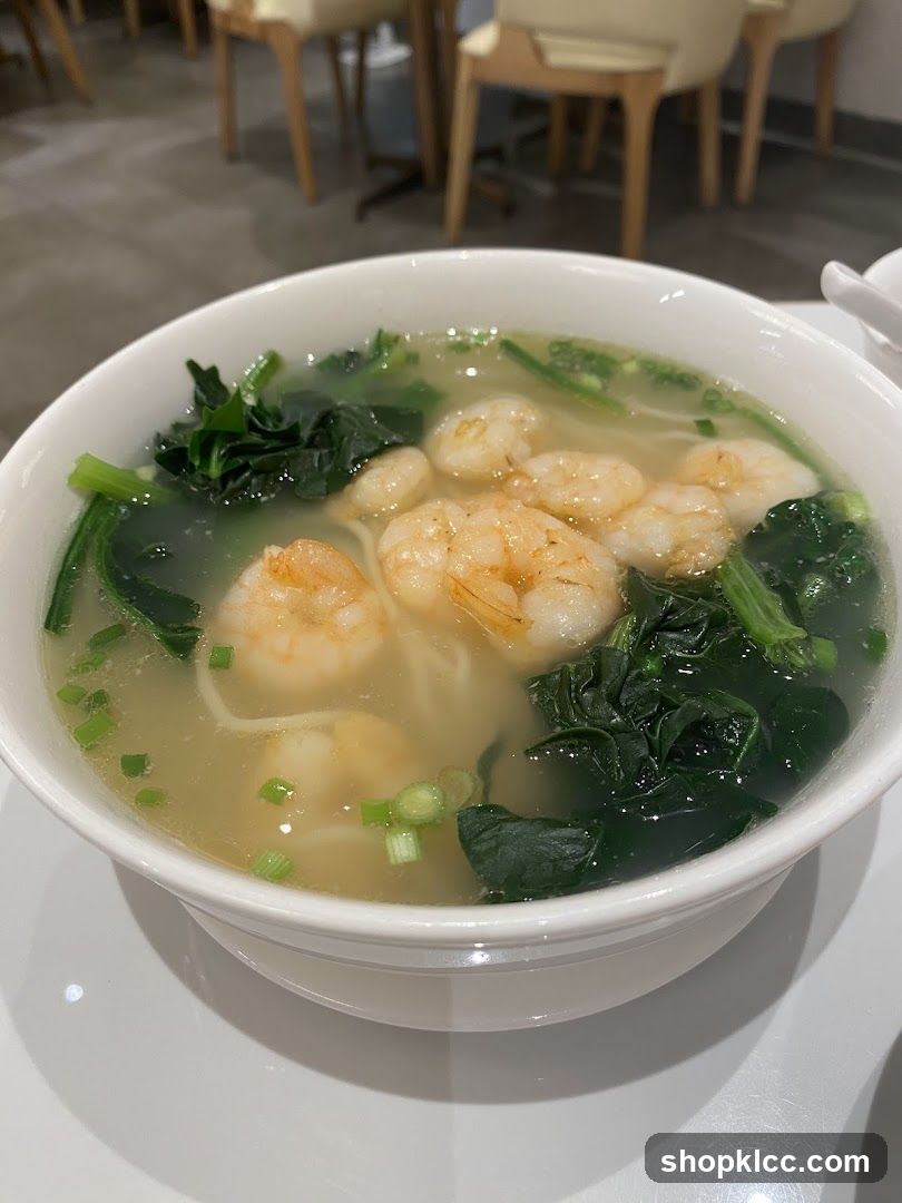 Shrimp Noodle Soup