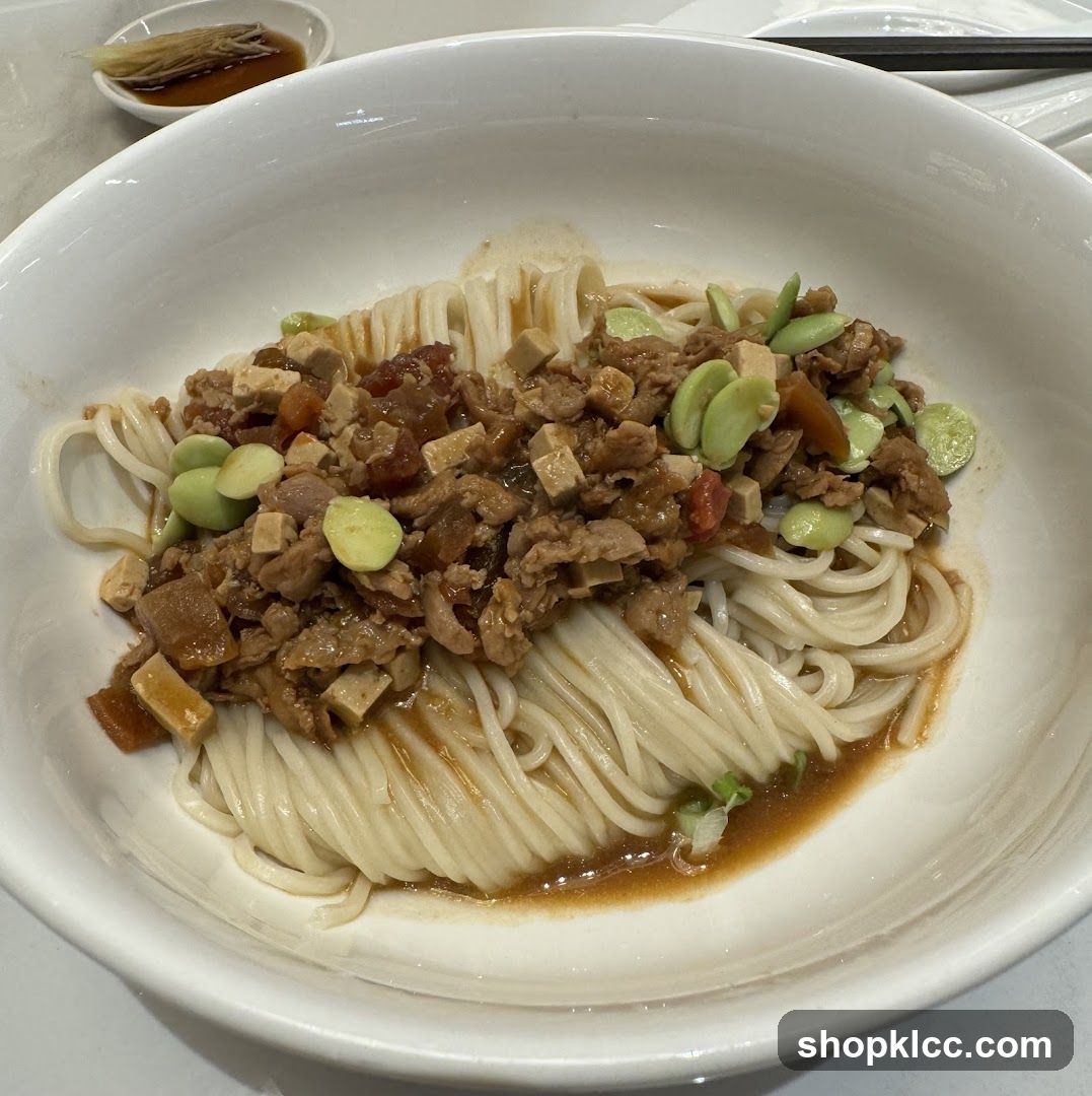 Noodles with Toppings