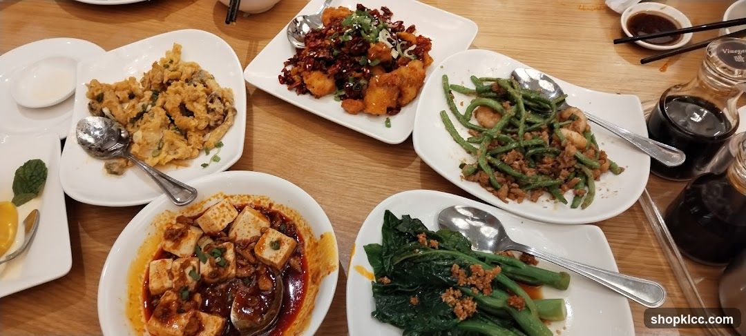 Assortment of Chinese Dishes