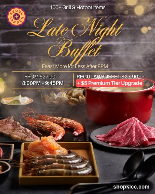 Late Night Buffet Promotion