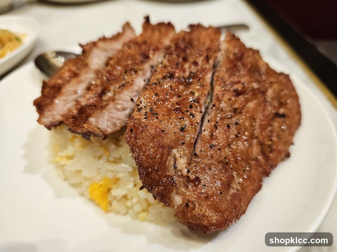 Pork Chop with Rice