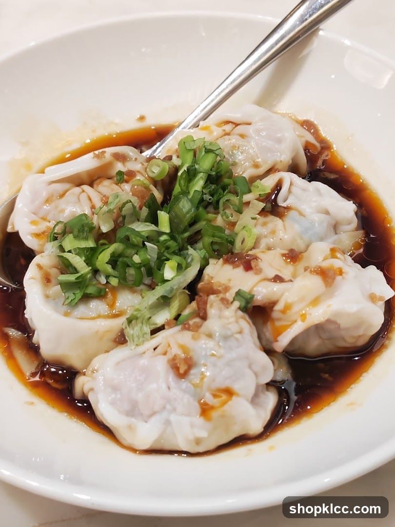 Wontons in Sauce
