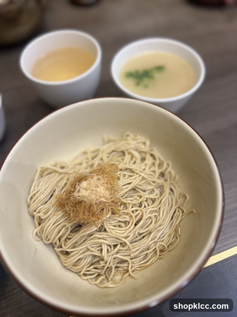 Noodles with Topping and Broth