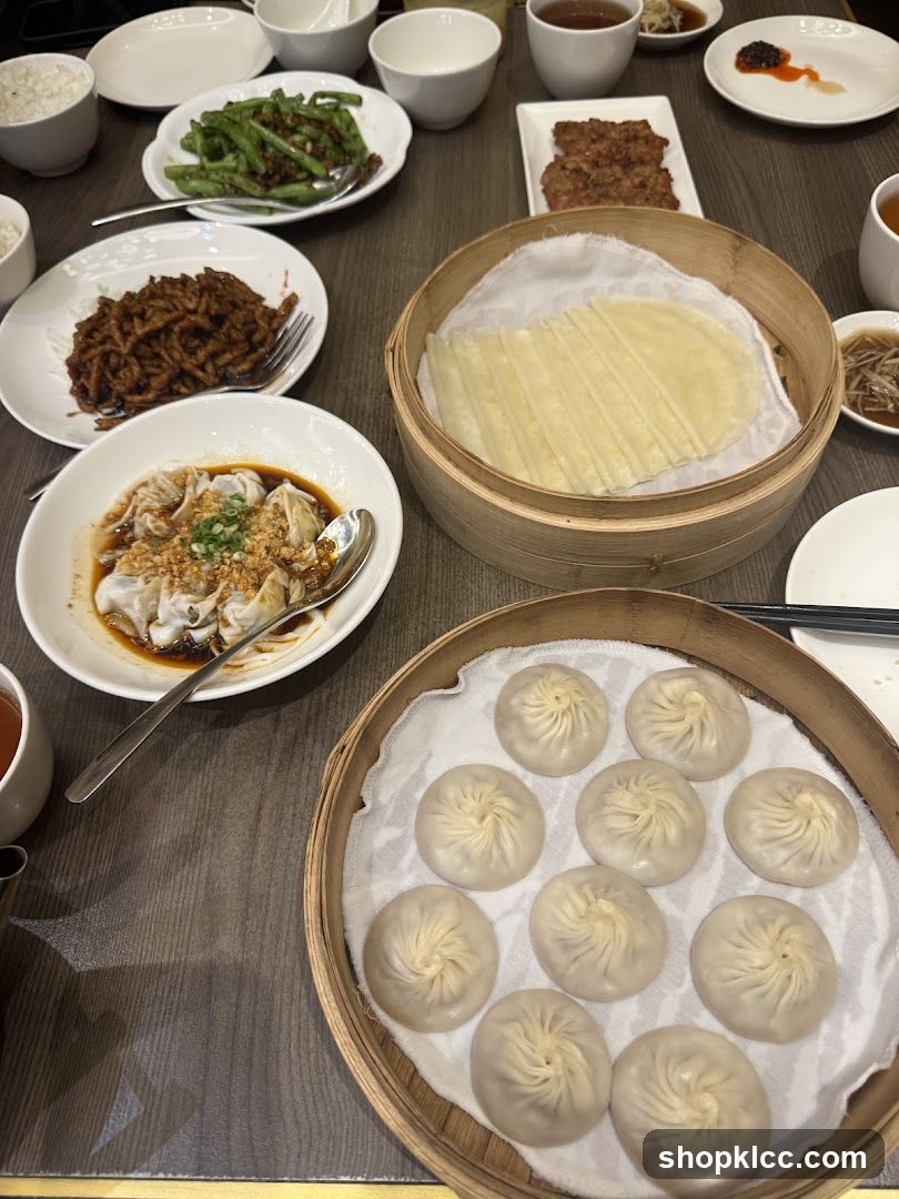 Chinese Food Spread