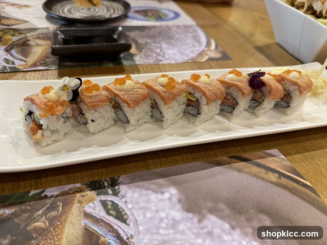 Salmon Sushi Rolls