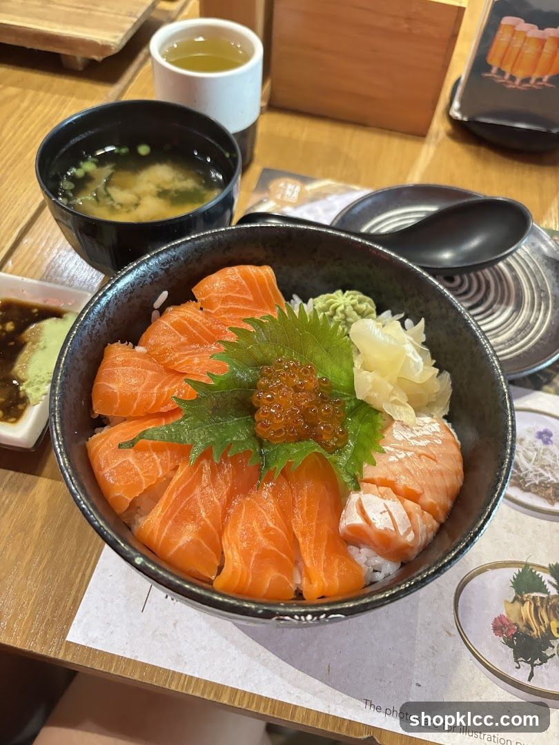 Salmon Donburi