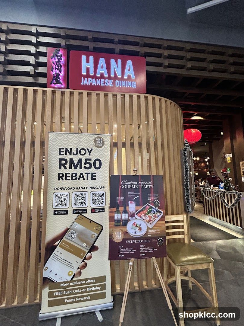 HANA Japanese Dining Promotions