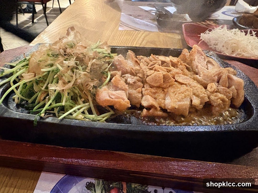 Sizzling Chicken Dish