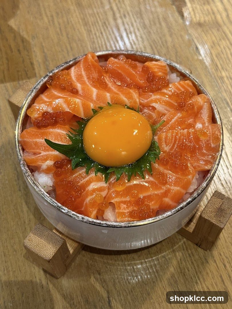 Salmon Donburi